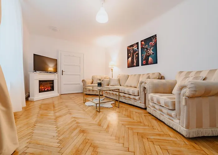 דירה Albert Residence Old Town Premium Serviced Apartments In City Center With 24H Guest Service